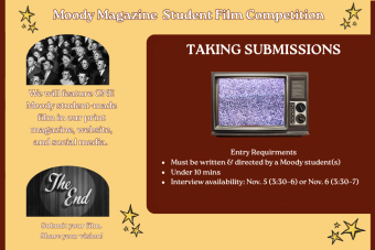 Moody Magazine Student Film Competition (Rectangle Sticker (Landscape)).png