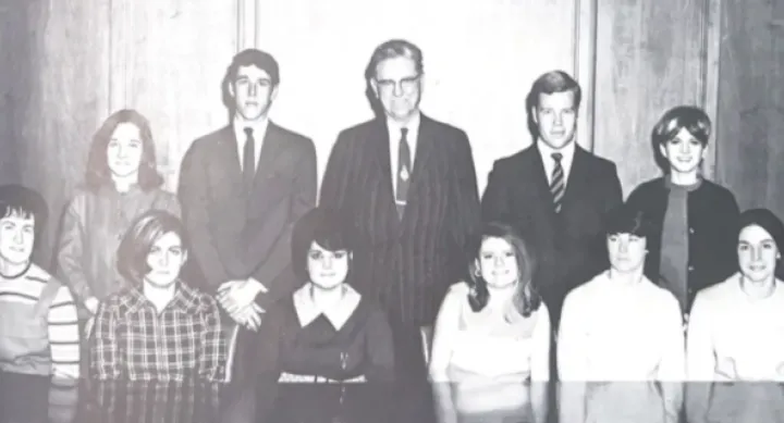 Photo Courtesy of The Cactus Yearbook; Communication Council in 1966